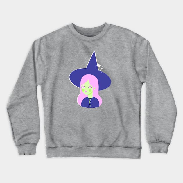 Magic witch Crewneck Sweatshirt by Little Miss Arkham